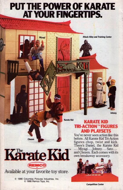 the karate kid action figures